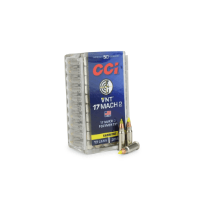 CCI 17 Mach 2 17 Grain VNT Varmint Tipped (Box)
