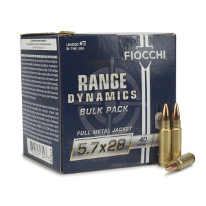 Fiocchi Range Dynamics Bulk Pack 5.7x28mm 40 Grain FMJ (Box)