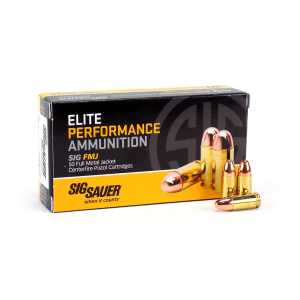 Sig Sauer Elite Perf. 9mm Luger 115 Gr FMJ (Box)
