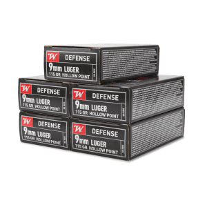 Winchester Defense 9mm 115 Gr JHP (Range Bundle)