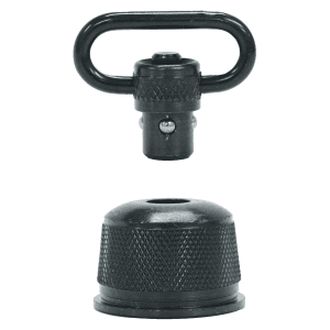 GrovTec US Remington 870 Mag Cap Swivel Set Black Steel