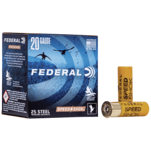 Federal Speed-Shok 20 Gauge 2.75 3/4 oz 236 Pellet Steel 6 Shot (Box)