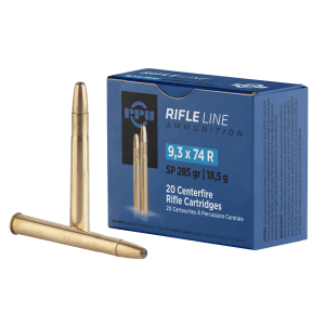 PPU Metric Rifle 9.3mmx74R 285 Gr Soft Point (Box)