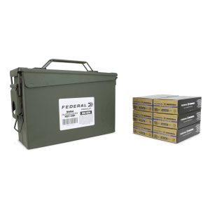 Federal Premium HST 9mm 124 Gr JHP 300 Rounds in Heavy Duty Ammo Can