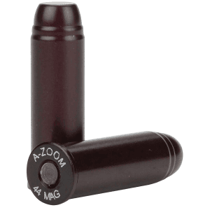 AZoom Revolver Snap Caps 44 Rem Mag 6 Pack Aluminum (Box)