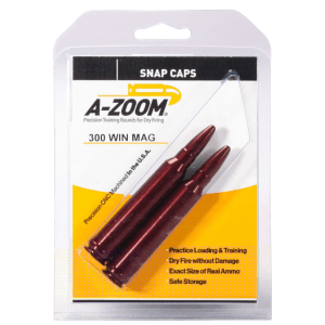 AZoom Rifle Snap Caps 300 Win Mag Aluminum (Box)