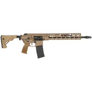 Sig Sauer MCX Spear LT 5.56 NATO 16 30rd Black FDE Aluminum
