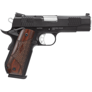 Smith & Wesson 1911 E Series Scandium Frame 45 ACP 8+1 Laminate Wood/Black