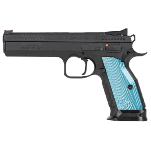 CZ TS 2 9mm 5.28 10rd Black Steel Blue Grip