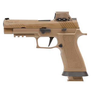 Sig Sauer M17X 9mm 4.70 21+1 Coyote PVD Steel Slide
