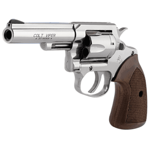 Colt Viper 357 Magnum 4.25 Stainless Steel with Walnut Grips