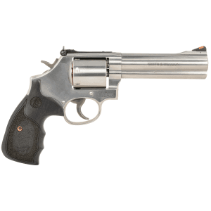 Smith & Wesson 686 Plus 357 Mag 5 7 rd Wood/Stainless
