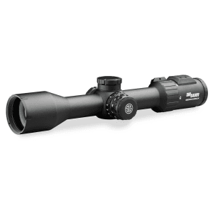 Sig Sauer 3-18x44mm Bluetooth Rifle Scope 30mm Tube BDX-R2 Ballistic Reticle 0.25 MOA (Black)