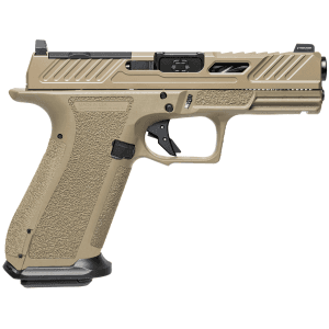 Shadow Systems XR920 Elite FDE 9MM Optic Cut Unthreaded Black Barrel