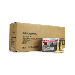 Winchester Super-X 460 S&W Magnum 250 Gr JHP (Case)