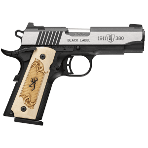 Browning 1911-380 380 ACP 3.63 8+1 Matte Black Maple