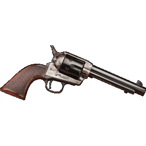Taylors and Company Short Stroke Smoke Wagon Navy Grip 45 LC Walnut/Blued