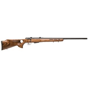 Savage 25 204 Ruger Bolt 24 4+1 Black Brown Brown