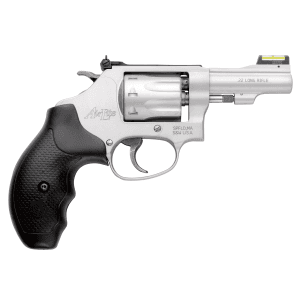 Smith & Wesson Model 317 Kit Gun 22 LR 3 8 Round - Silver w/ Hi-Viz Front Sight