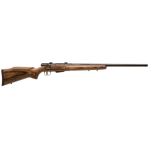 Savage 25 204 Ruger Bolt 24 4+1 Black Brown Brown Rifle