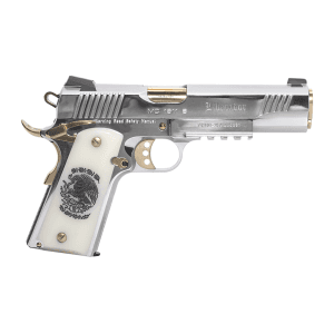 GiRSAN MC1911 38 Super 5 9+1 Chrome Gold Accents