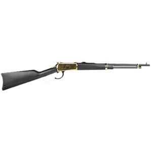 Heritage 92 Lever Action Rifle .44 Mag 8rd Capacity 18' PVD Gold Barrel Wood Stock