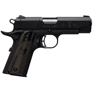 Browning 1911-22 22 LR 3.63 10+1 Matte Black Polymer/Aluminum