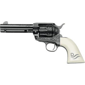 Pietta Great Western II Red River 45 Colt Revolver 4.75 Ultra Ivory Grip