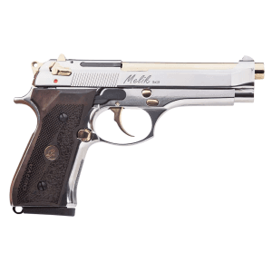 Derya Firearms Melik DA/SA 9mm Luger Pistol 4.9 Gold TiN Barrel 10+1