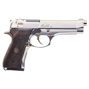 Derya Firearms Melik DA/SA 9mm Luger Pistol 4.9 Gold TiN Barrel