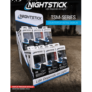 Nightstick TSM Series Tactical Weapon Light Green Laser Display