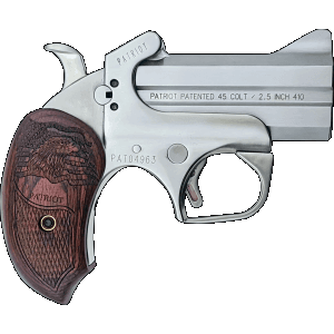 Bond Arms Patriot 45LC/410 2.5 3 Stainless Steel with Holster
