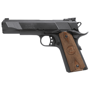 Iver Johnson Arms Eagle 9mm 5 9rd Matte Blued Walnut Grip