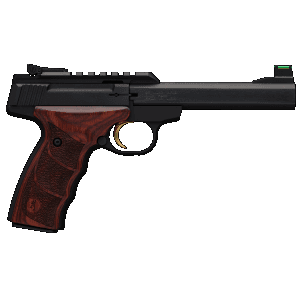 Browning Buck Mark Plus 22 LR 5.50 10+1 Optic Ready Slide Rosewood Grip