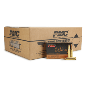 PMC Bronze 223 Remington 55 Gr FMJ BT (Case)
