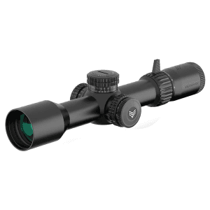 Swampfox Optics 5-25x56mm Ffp Illum Sharpshooter Grid Moa  Black
