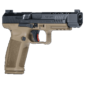 Canik METE SFx 9mm 5.2 20+1 - Includes 2 Mags  Speed Loader  Holster (Polymer  FDE)