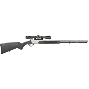 Traditions Pursuit XT 50 Cal 3-9x40 S/S Cerakote Black Syn Rifle