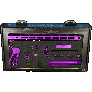 Timber Creek Enforcer Build Kit Purple Anodized for AR15