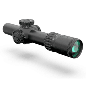 Swampfox Optics Warhorse 1-6x24mm Ffp Illuminated Green Dragoon Mil Black