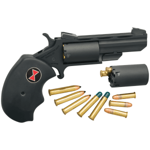 NAA Black Widow 22 LR Single Action 2 5 Shot Revolver