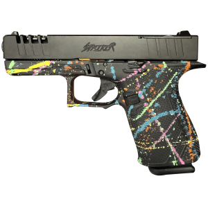 Great Lakes Firearms Striker 9mm 4 15+1 Splatter Cerakote