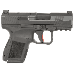 Canik Mete MC9 CA 9mm Luger Pistol 3.18 Optic Ready Serrated Slide Black Polymer