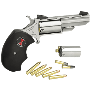 NAA Black Widow 22 LR Single Action 2 5 Shot Revolver