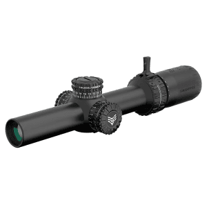 Swampfox Optics 1-6x24mm Sfp Illuminated Mil-red Reticle Black