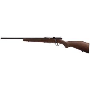 Savage 93r17 17 HMR Bolt 21 5+1 LH Brown Rifle