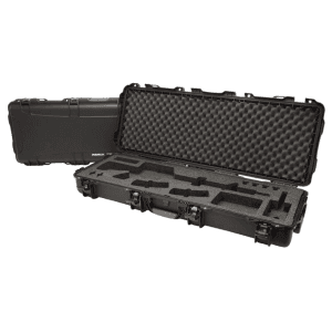 NANUK (PLASTICASE INC) Black PolyFoam AR-15/Handgun Waterproof Gun Case 990AR01