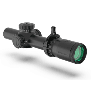 Swampfox Optics Tomahawk Ii Lpvo 1-6x24mm Sfp Illuminated Red Bfo Black