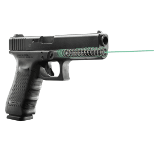 LaserMax Green Guide Rod Laser for Glock 17 Gen4 Black