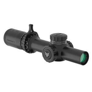 Swampfox Optics Tomahawk Ii Lpvo 1-6x24mm Sfp Illuminated Red Bdc Black